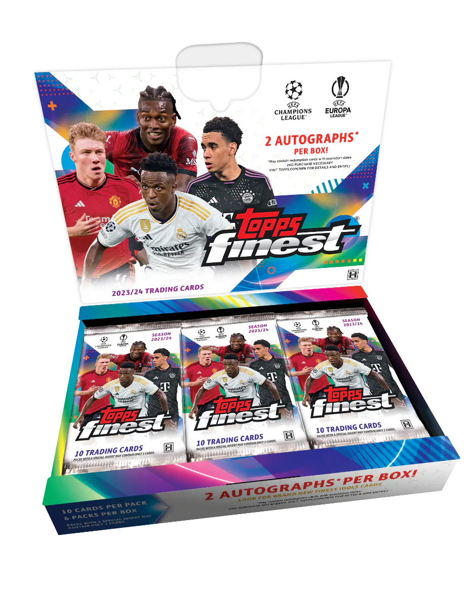 2023/24 Topps Finest UEFA Club Competitions - Hobby Box