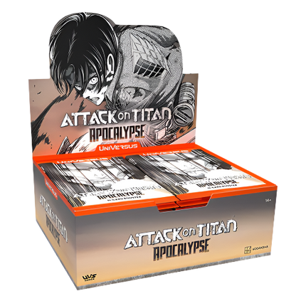 UniVersus CCG - Attack on Titan - Apocalypse Booster Box (24 Packs)