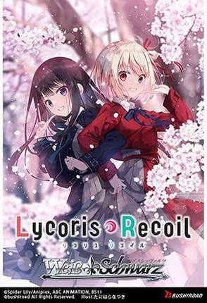 Weiss Schwarz - Lycoris Recoil - Premium Booster Box (6 Packs)