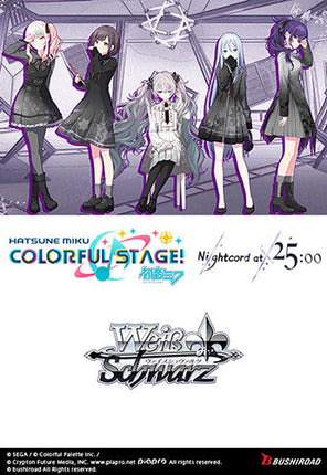 Weiss Schwarz - Hatsune Miku: Colourful Stage! - Nightcord at 25:00 Trial Deck+