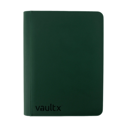Vault X - 16-Pocket Exo-Tec® XXL Zip Binder - Green