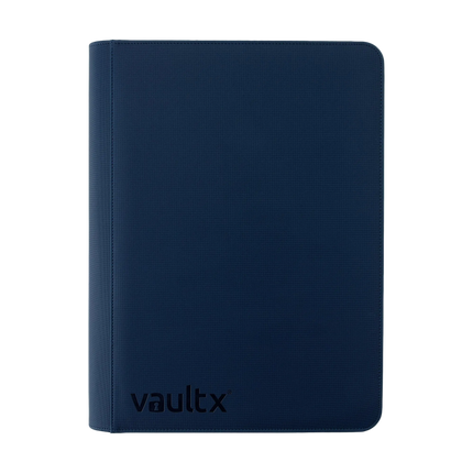Vault X - 16-Pocket Exo-Tec® XXL Zip Binder - Blue