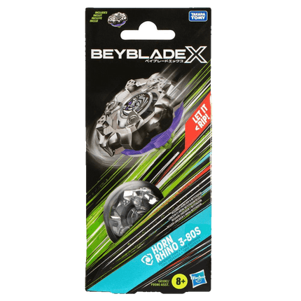 Beyblade X - Booster Pack Set - Horn Rhino 3-80S