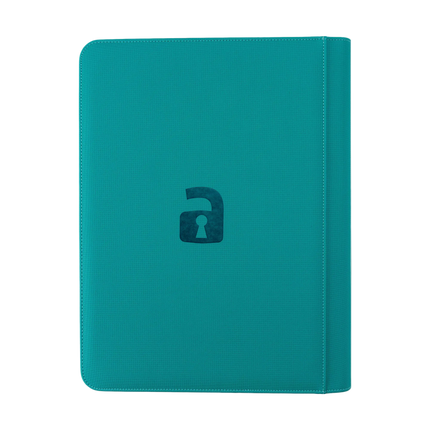 Vault X - 16-Pocket Exo-Tec® XXL Zip Binder - Teal