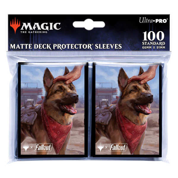 Fallout® Dogmeat, Ever Loyal Deck Protector® Sleeves (100ct) for Magic: The Gathering