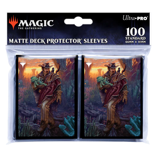 Outlaws of Thunder Junction Yuma, Proud Protector Deck Protector Sleeves (100ct) for Magic: The Gathering
