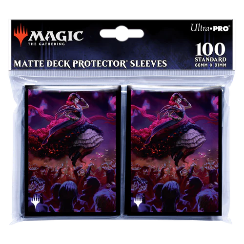 Outlaws of Thunder Junction Olivia, Opulent Outlaw Deck Protector Sleeves (100ct) for Magic: The Gathering
