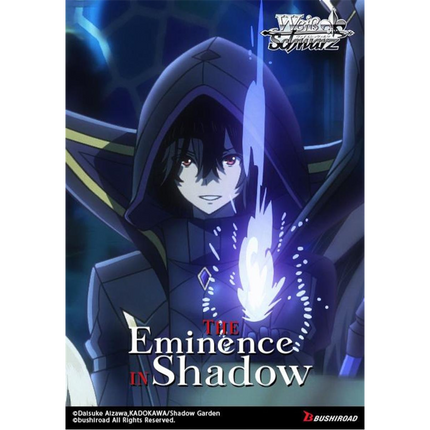 Weiss Schwarz - The Eminence in Shadow - Trial Deck - Counter Display Unit (6x Decks)