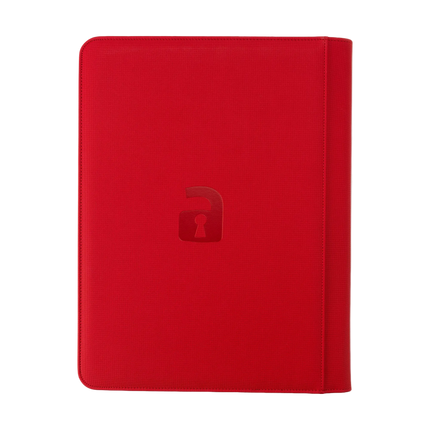 Vault X - 16-Pocket Exo-Tec® XXL Zip Binder - Red