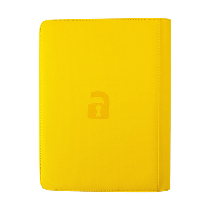 Vault X - 16-Pocket Exo-Tec® XXL Zip Binder - Yellow