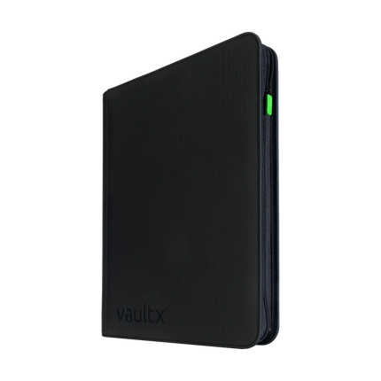Vault X - 16-Pocket Exo-Tec® XXL Zip Binder - Black