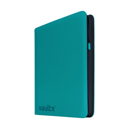 Vault X - 16-Pocket Exo-Tec® XXL Zip Binder - Teal