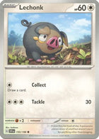 Pokemon TCG - Scarlet & Violet - Base Set - 155/198 - Lechonk - Common