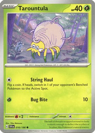 Pokemon TCG - Scarlet & Violet - Base Set - 16/198 - Tarountula - Common