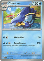 Pokemon TCG - Scarlet & Violet - Base Set - 50/198 - Clawitzer - Common - Reverse Holofoil