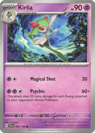 Pokemon TCG - Scarlet & Violet - Base Set - 85/198 - Kirlia - Common