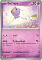 Pokemon TCG - Scarlet & Violet - Base Set - 89/198 - Drifloon - Common