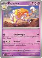Pokemon TCG - Scarlet & Violet - Base Set - 103/198 - Espathra - Uncommon - Reverse Holofoil