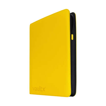 Vault X - 16-Pocket Exo-Tec® XXL Zip Binder - Yellow
