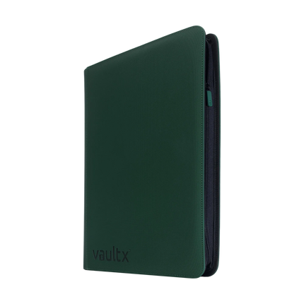 Vault X - 16-Pocket Exo-Tec® XXL Zip Binder - Green