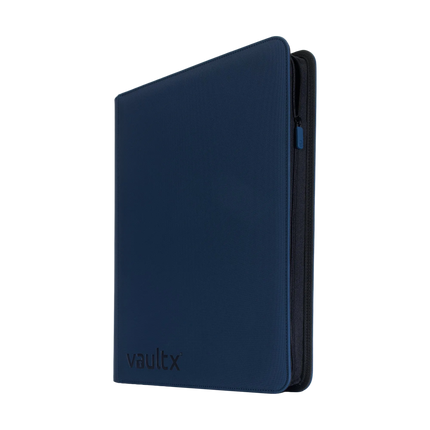 Vault X - 16-Pocket Exo-Tec® XXL Zip Binder - Blue