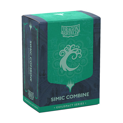 Dragon Shield - Dual Matte Sleeves - Standard Size - 100pk - Simic Combine