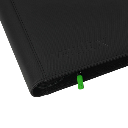 Vault X - 16-Pocket Exo-Tec® XXL Zip Binder - Black