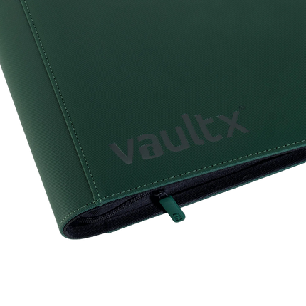 Vault X - 16-Pocket Exo-Tec® XXL Zip Binder - Green