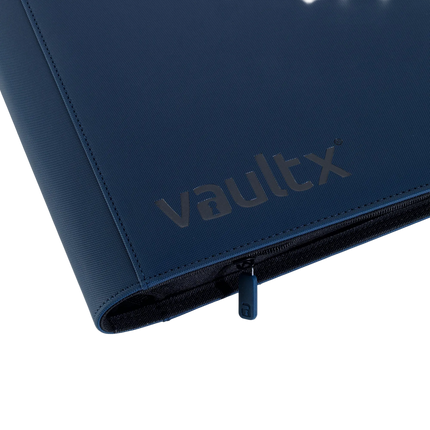 Vault X - 16-Pocket Exo-Tec® XXL Zip Binder - Blue