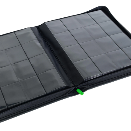 Vault X - 16-Pocket Exo-Tec® XXL Zip Binder - Black