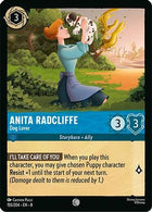 Lorcana TCG - Reign of Jafar - 155/204 - Anita Radcliffe - Dog Lover - Common - Foil