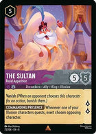 Lorcana TCG - Reign of Jafar - 73/204 - The Sultan - Royal Appaarition - Rare - Non-Foil
