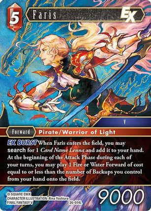 Faris EX (26-014L) - Gunslinger in the Abyss