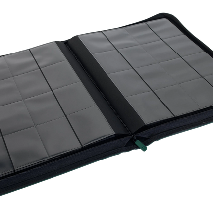Vault X - 16-Pocket Exo-Tec® XXL Zip Binder - Green