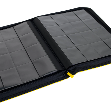Vault X - 16-Pocket Exo-Tec® XXL Zip Binder - Yellow