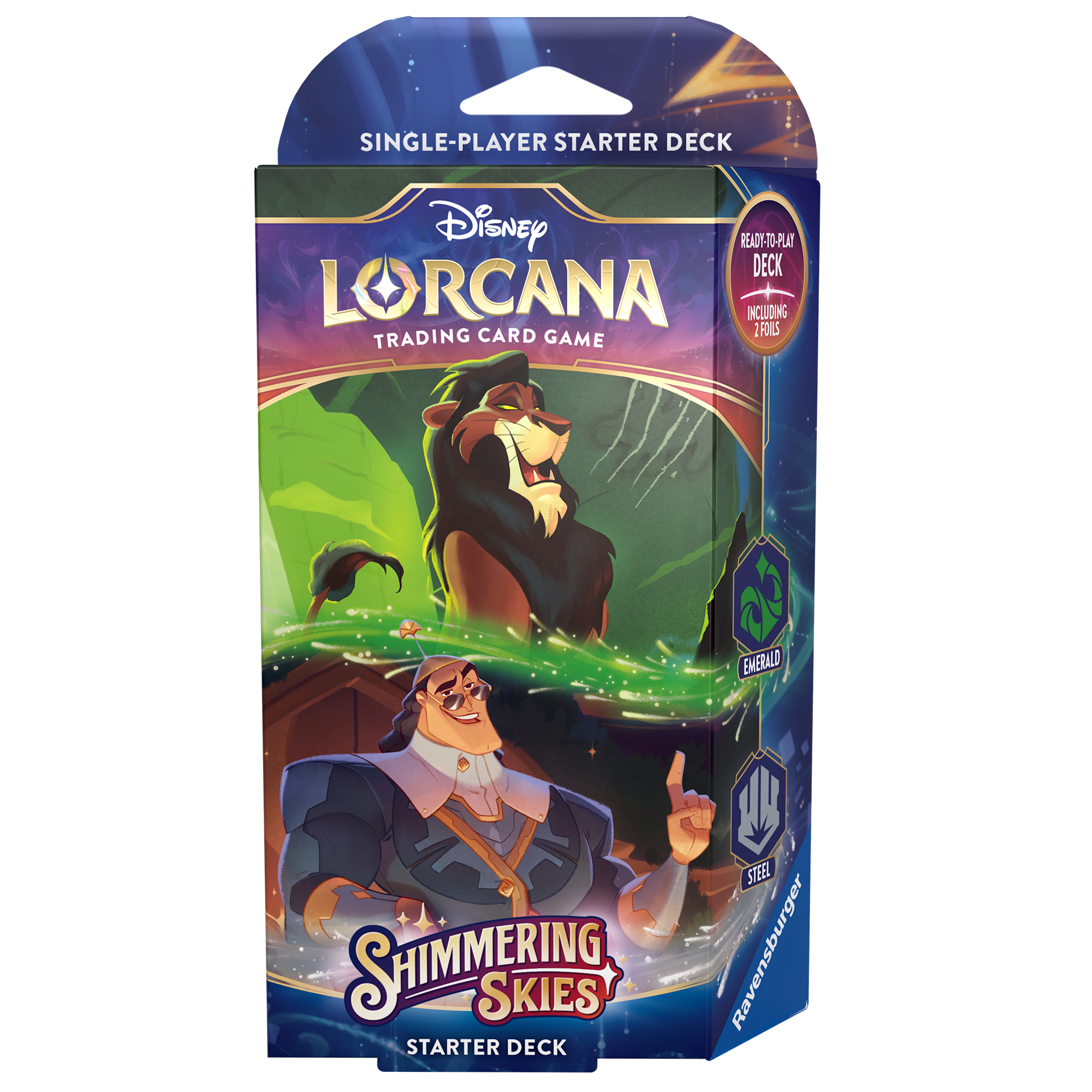 Disney - Lorcana TCG - Shimmering Skies - Starter Deck - Scar & Kronk