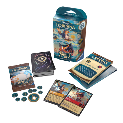 Disney - Lorcana TCG - Azurite Sea - Starter Deck - Jim & Tigger