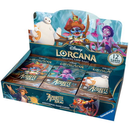Disney - Lorcana TCG - Azurite Sea - Booster Box (24 Packs)