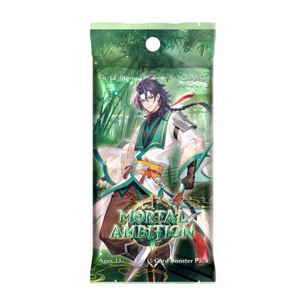 Grand Archive TCG - Mortal Ambition - 1st Edition Booster Pack