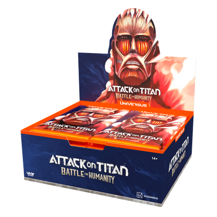 UniVersus CCG - Attack on Titan - Battle for Humanity Booster Box (24 Packs)