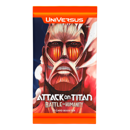 UniVersus CCG - Attack on Titan - Battle for Humanity Booster Pack