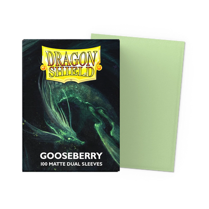 Dragon Shield - Matte Dual Sleeves - Standard Size - 100pk - Gooseberry