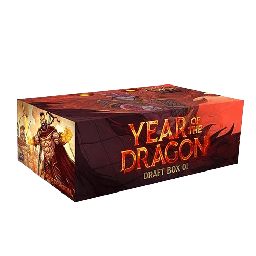 Alpha Clash TCG - Year of the Dragon - Draft Booster Box (32x Packs) The Card Vault Alpha Clash TCG - Year of the Dragon - Draft Booster Box (32x Packs) The Card Vault