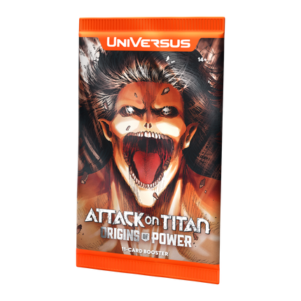 UniVersus CCG - Attack on Titan - Origins of Power Booster Pack