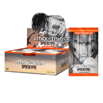 UniVersus CCG - Attack on Titan - Apocalypse Booster Box (24 Packs)