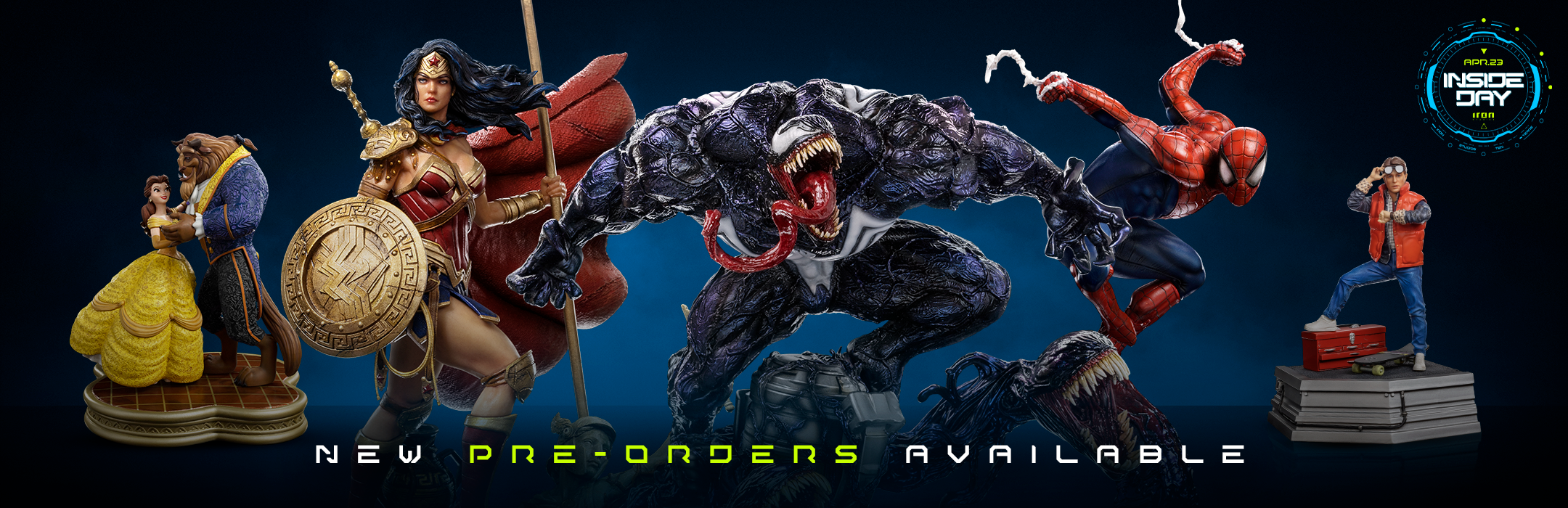 Iron top studios toys