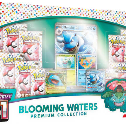 Pokemon TCG - Scarlet & Violet - Blooming Waters Premium Collection Box