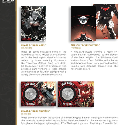 Cryptozoic Entertainment - 2024 CZPlus Dark Nights Metal Trading Cards