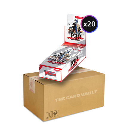 Cardfight!! Vanguard - Title Booster Premium 02 - Persona 30th Anniversary - Display Case (20x Booster Boxes)