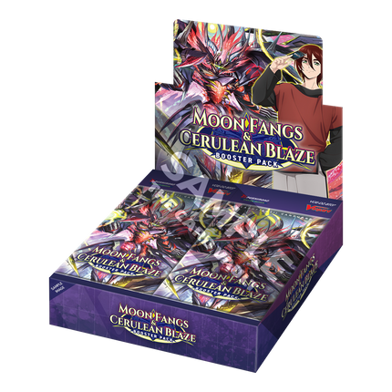 Cardfight!! Vanguard - Moon Fangs & Cerulean Blaze - Booster Box (16 Packs)